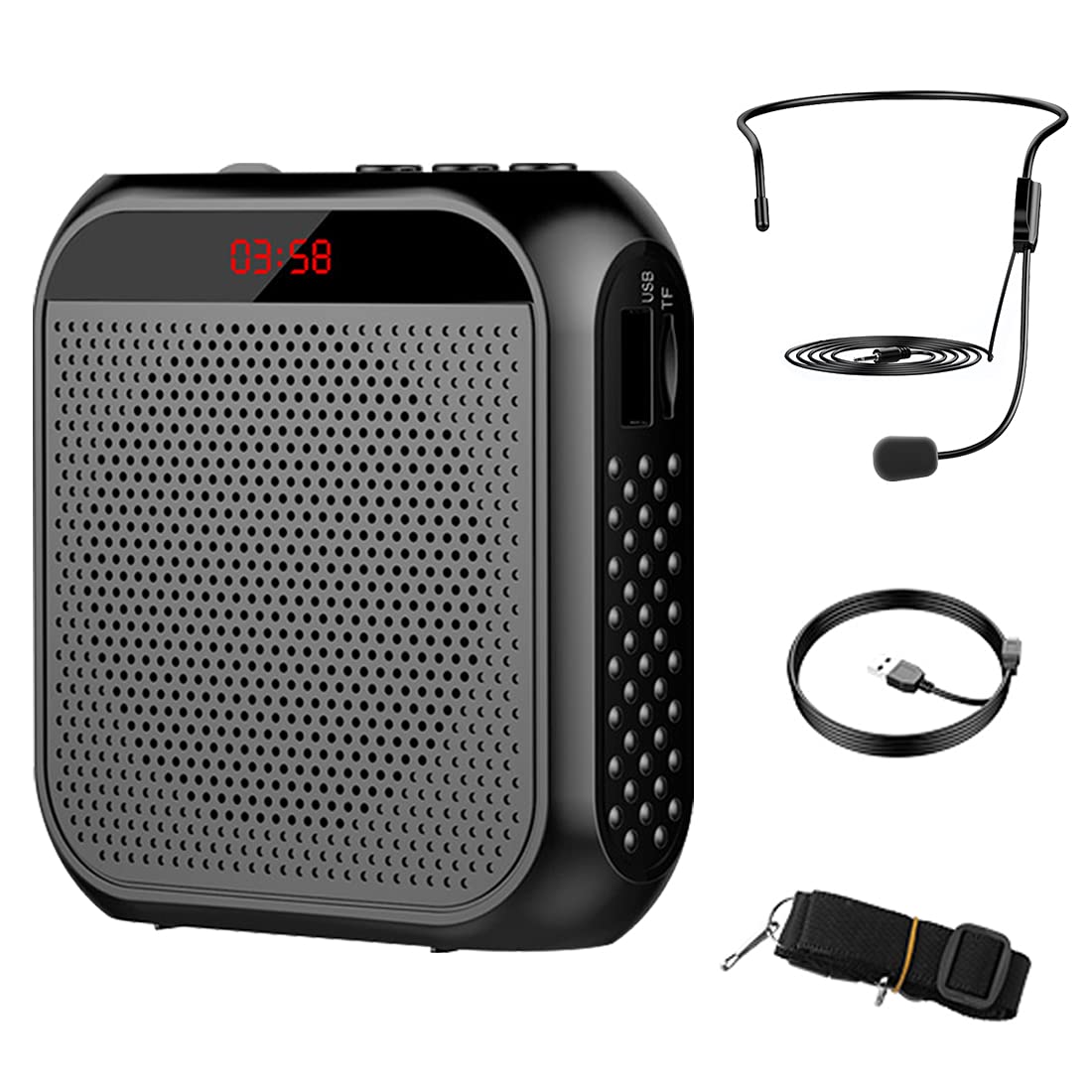 Amazon.co.jp: 億騰 スピーカー 拡声器 メガホン ポータブル拡声器